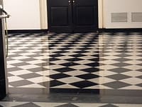 Marymount College Marble Floor Restored